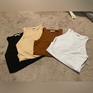 4 Reoria High Neck Body Suits